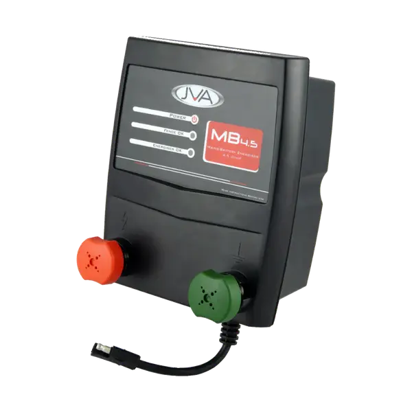 JVA MB4.5 Mains/Battery Electric Fence Energizer 4.5J